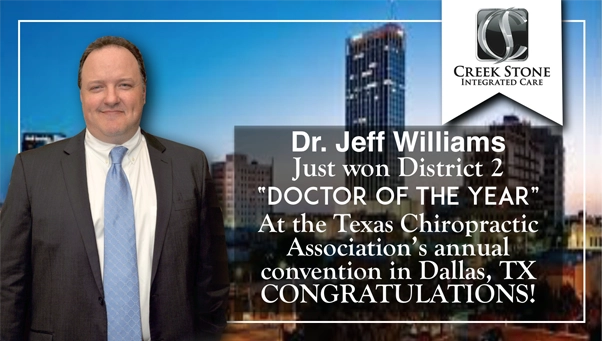 Chiropractor Amarillo TX Jeff Williams Winner of Doctor Of the Year