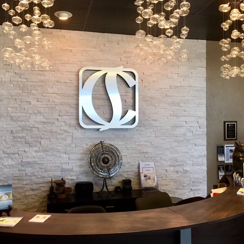 Clean, professional medical spa treatment room with neutral tones at Creek Stone Integrated Medical in Amarillo